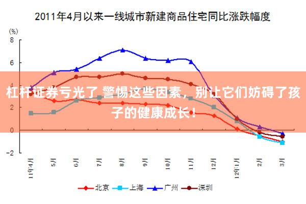 杠杆证券亏光了 警惕这些因素，别让它们妨碍了孩子的健康成长！